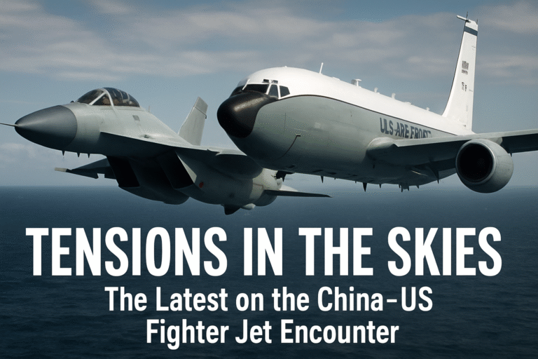 Tensions in the Skies The Latest on the China US Fighter Jet Encounter